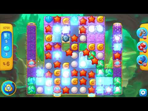 Fishdom 5731 Level - 18 moves - NO BooSTERS