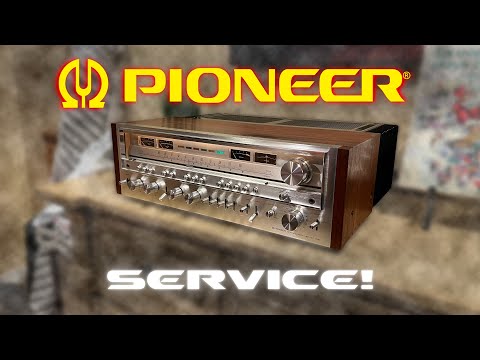 Pioneer SX-1280 Service - Do It Yourself! [185 WPC!!] #electronics #diy