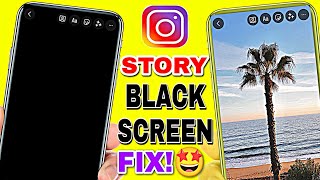 Instagram Story Black Screen Problem | How To Solve Instagram Story Black Screen Problem 2023