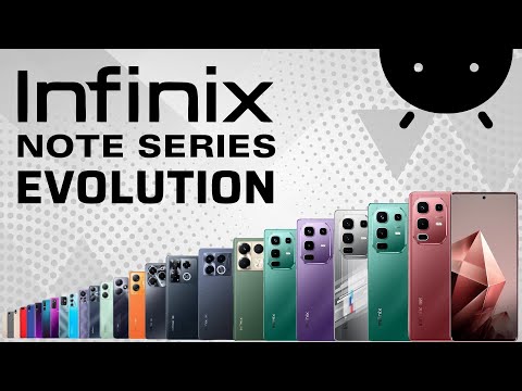 Evolution of Infinix Note Series 2016-2025 | Infinix Note Series
