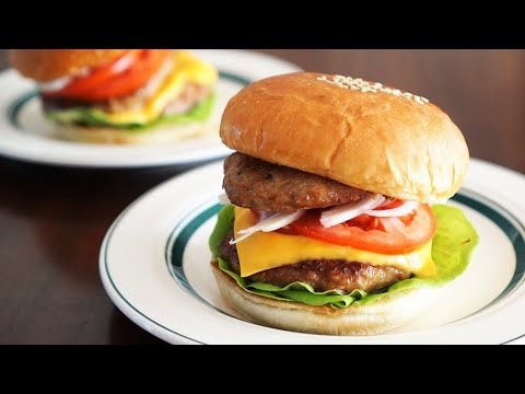 육즙팡팡 떡갈비 햄버거 만들기! 만들기 쉽고 간단한 돼지고기 떡갈비 만들기