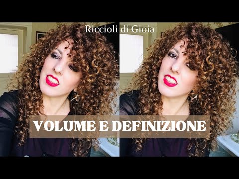 COME AVERE RICCI VOLUMINOSI E DEFINITI.