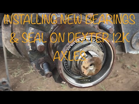 Ep. 18 | How-To install bearings and seal on Dexter 12K axles, Parts and Tools in Description