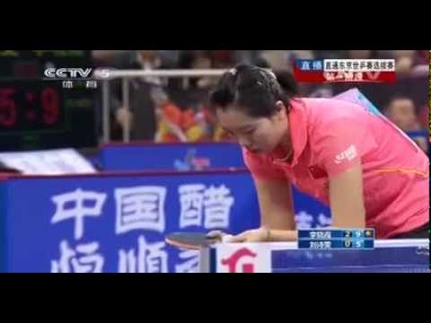 2014 China Trials for WTTTC: LI Xiaoxia Vs LIU Shiwen [Full Match/Chinese]