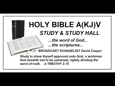 HOLY BIBLE A(KJ)V STUDY & STUDY HALL:  WHO CAN EXEGETE ROMANS CHAPTERS 1 THRU 3 FOR US?