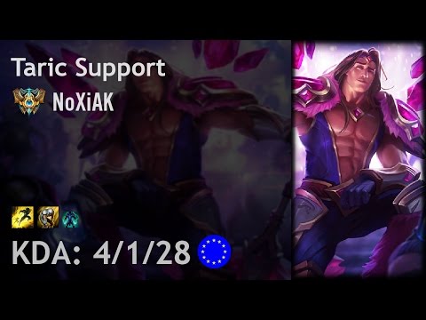 Taric Support vs Bard - NoXiAK - EUW Challenger Patch 6.20