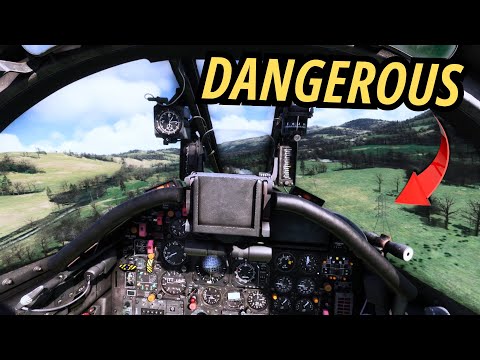 Extreme low flying through Mach Loop in SEPECAT Jaguar