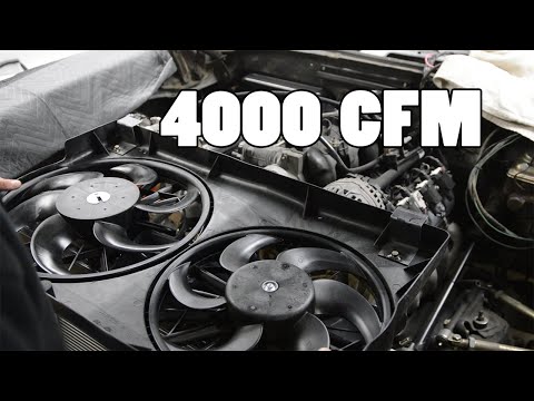 Chevelle LS Turbo -  Windstar electric fans - 4000 CFM for $100