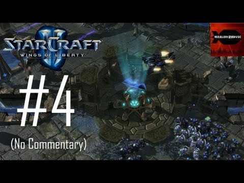 StarCraft 2: Wings of Liberty - Campaign Playthrough Part 4 (Smash and Grab, No Commentary)