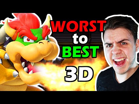 Ranking All 3D Final Bowser Battles