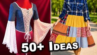 50+ Thrift Flip Hack Ideas | Transform Secondhand Into High-Fashion
