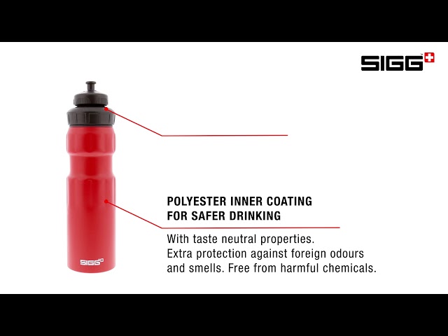 Vídeo relacionado con SIGG - Botella de aluminio para niños - WMB ONE Harry Potter - apta para bebidas carbonatadas - a prueba de fugas - ligera - sin BPA - Certificado climáticamente neutro - Deportes y escuela - Turquesa