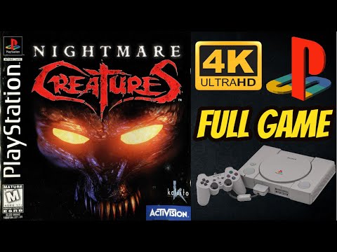 Nightmare Creatures | PS1 | 4K60ᶠᵖˢ UHD🔴 | Longplay Walkthrough Playthrough Full Movie Game