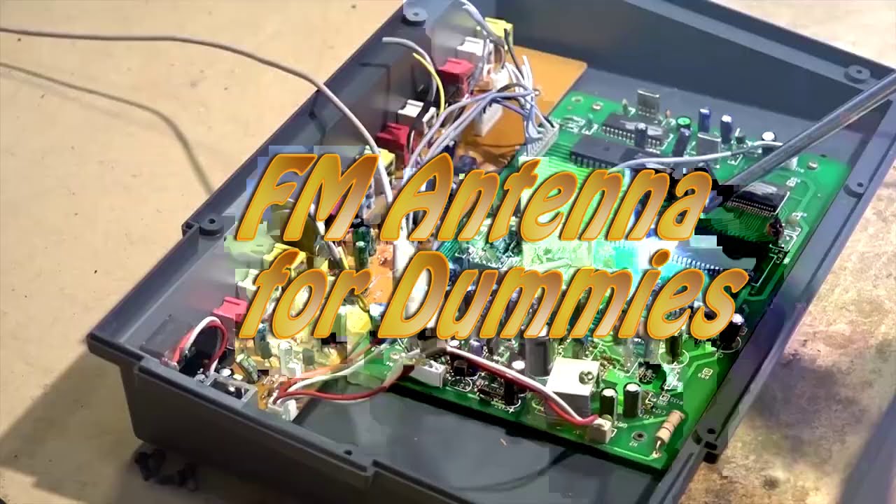 Build an indoor FM antenna for 75 ohm coax input