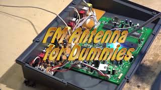 Build an indoor FM antenna for 75 ohm coax input