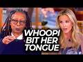 Watch The View S Whoopi Goldberg S Face When Conservative Puts Her In Her Place