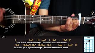 Como Tocar - Amante a la Antigua - Roberto carlos - tutorial para Guitarra