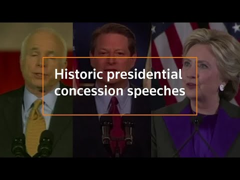 歷史上的讓步演講 (Historic concession speeches)