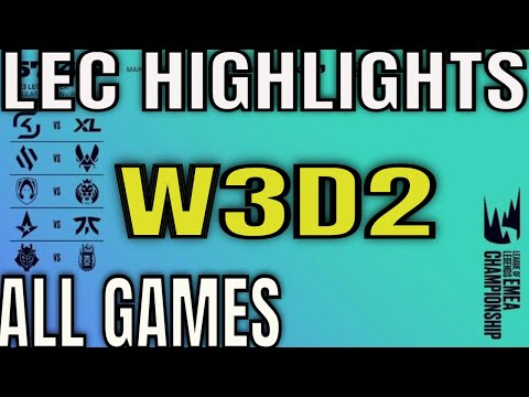 LEC Winter 2023 W3D2 Highlights ALL GAMES - SK vs XL, BDS vs VIT, TH vs MAD, AST vs FNC, G2 vs KOI