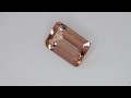 Morganite, octagon cut, 7.89 ct Video 1