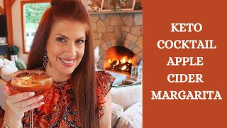 KETO COCKTAIL / APPLE CIDER SPICED MARGARITA