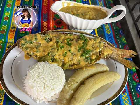 PESCADO EN CREMA DE COCO