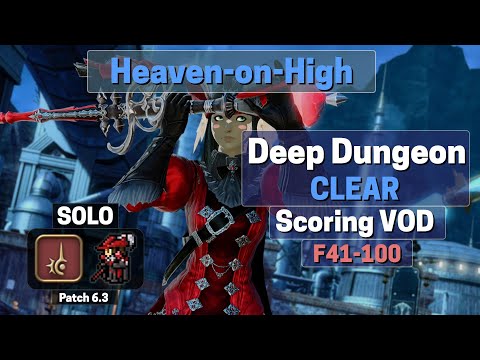 Red Mage (RDM) Solo Heaven-on-High (HoH) Scoring Clear (2023-01-22)