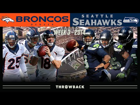 Peyton vs. Wilson: SB 48 Rematch Gets Wild! (Broncos vs. Seahawks Week 3, 2014)