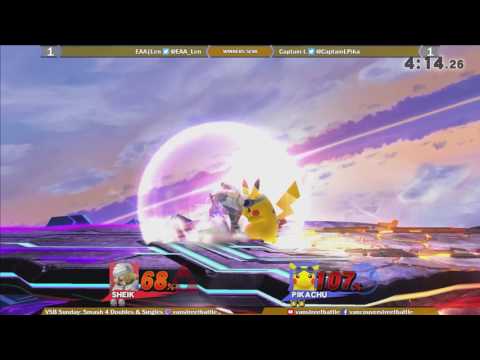 VSB Smash 4 Singles Season 2 #3 - WS - EAA|Len vs Captain L