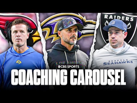 Ravens introduce Minter, Cardinals & Raiders close in on potential head coaches | NFL Coach Carousel