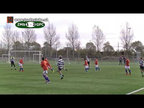 Oefenwedstrijd  Zeelandia Middelburg JO13-1 - GPC Vlissingen JO13-1  19 november 2016