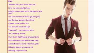 Pink Houses Glee Lyrics