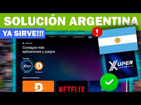 [SOLUCIÓN] Xuper TV NO FUNCIONA en Argentina Como Abrir XUPER en CUALQUIER SMART TV 2026