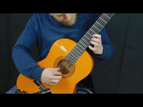 Hermanos Conde (1990) Media Luna Blanca Classical / Flamenco Guitar – Madrid, Spain Media Luna 1990 - Gloss lacquer image 24