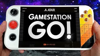 NEW Atari Handheld: Gamestation Go | MOST COMPREHENSIVE Review