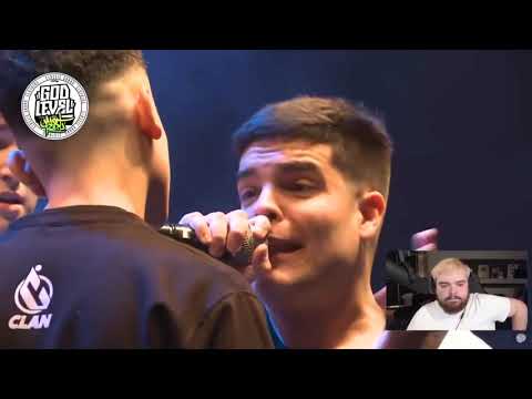 IBAI REACCIONA A LA BATALLA DE GALLOS DE (ESPAÑA VS ARGENTINA) 2019