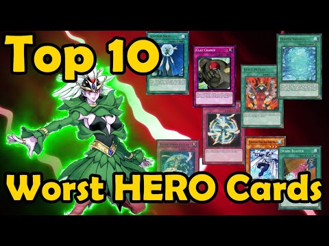 Top 10 Worst HERO Cards in YuGiOh