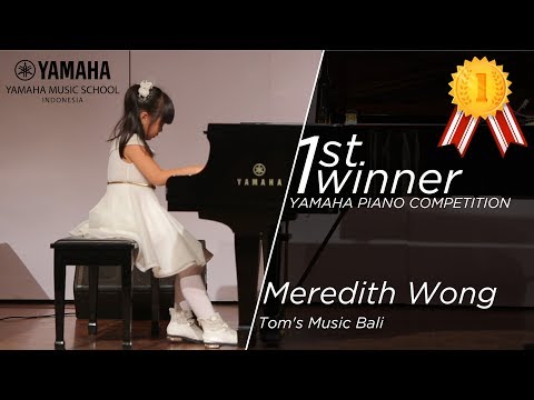 Yamaha Piano Competition 2018, 1st Winner Junior A - Meredith Wong (Tom's Music Bali)