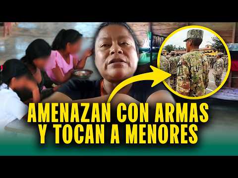 'No hay seguridad': Investigan a soldados que amenazaron con armar y tocaron indebidamente a menores