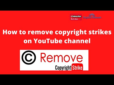  How to remove copyright claims from youtube videos