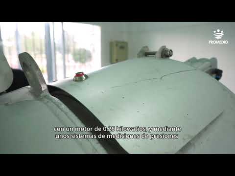 Tornillo deshidratador de fangos de la EDAR de Solana de los Barros