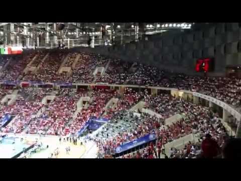 Polska - Brazylia Liga Światowa @ Kraków Arena 20.06.2014