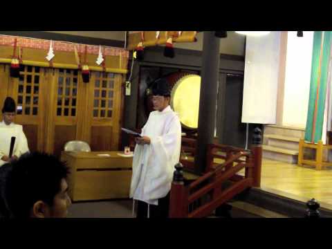 Izumo Taisha Sermon 2011-12-10