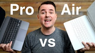 NEW 2025 iPad Air Magic Keyboard vs iPad Pro Magic Keyboard!