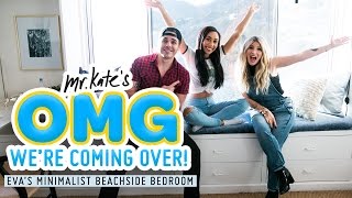 MyLifeAsEva&#39;s Minimalist Beachside Bedroom Makeover | OMG We&#39;re Coming Over