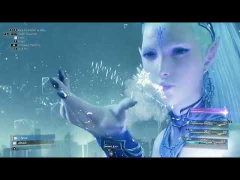 Final Fantasy 7 Remake - Yuffie , Zack & Tifa Vs Shiva