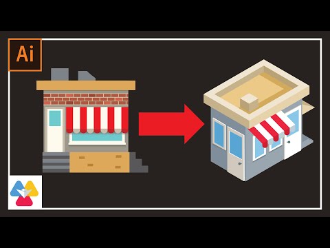 Isometric building tutorial in Illustrator