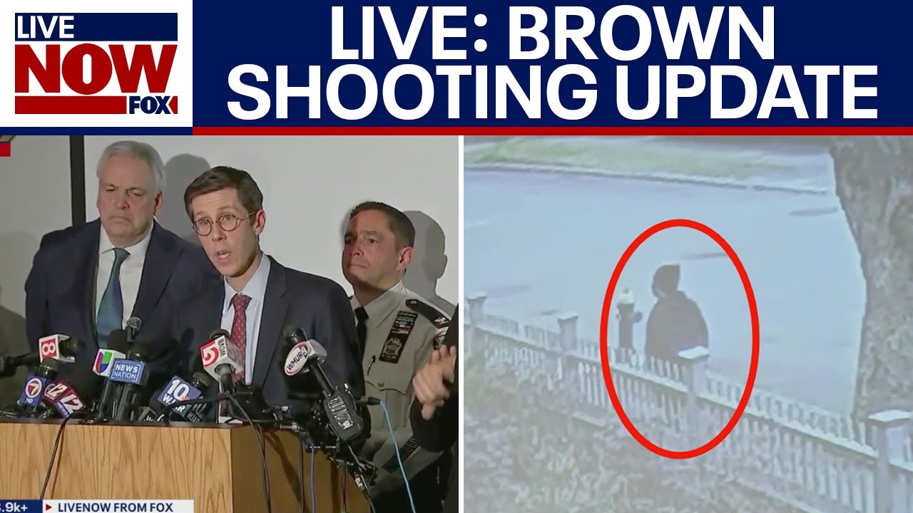 LIVE NOW: New official update in Brown Univ shooting latest