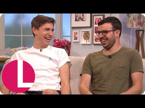 Simon Bird And Tom Rosenthal Talk Friday Night Dinner, Plebs And Shorts Modelling | Lorraine
