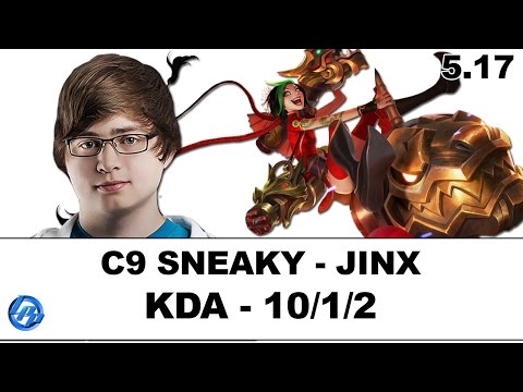 C9 Sneaky - Jinx vs Vayne - Kr Duo Incarnation